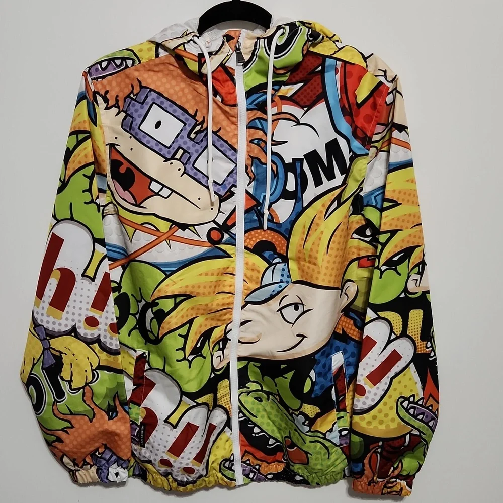 Members only nickelodeon collab windbreaker - Picture 1 of 6